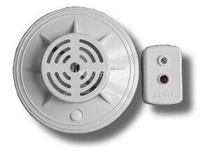 ИП-105-1-50, (Лотос) ( с ИВС ) извещатель пожарный, максимальный тепловой, неадресный, температура срабатывания 50 °С, НЗ, сертификация  по  СНиП 31-01-2003