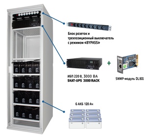    SKAT-UPS 3000 SNMP, 220, 3000,  , on-line,  . 165-290, 19   .  8.  120 (   ), .   .