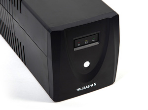 RAPAN-UPS 1000 , 220, 1000 , (600 ),   7, 2 .,   2,5 .,  ,  ,      .    (  170-270),      