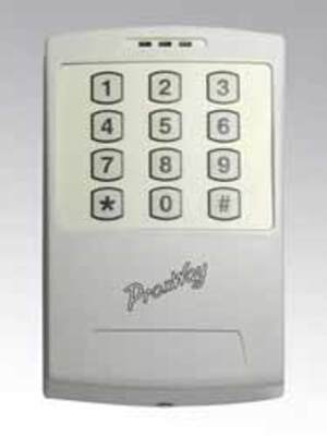 PW-300, Кодовая панель 30 кодов, пластик.корпус накладная