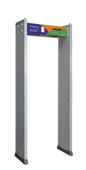 Металлодетектор Блокпост РС Z 600, 6-ти зонный, 200 уровней чувствительности, селективность черные металлы, счетчик проходов, 85-264 В, 12 Вт, -20...+85 °С, внешние габариты 2200х810х580 мм, габариты прохода 2000х700х500 мм