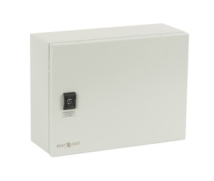 Термошкаф СКАТ ШТ-3415,  Специализированный уличный термошкаф с автоматикой управления климатом.Металлический утепленный уличный корпус 300х400х150мм с классом защиты IP65.  Температурный диапазон -45С - +50С. Встроенный УЗИП II класса. Двухполюсный автом