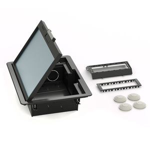 Лючок напольный NEST, 12 модулей ДКС 88012