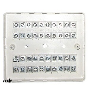 Коробка КРТП-10*2, разветвительная 10 пар контактов