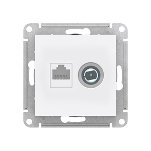   TV+RJ45 , .5E , Atlas Design 